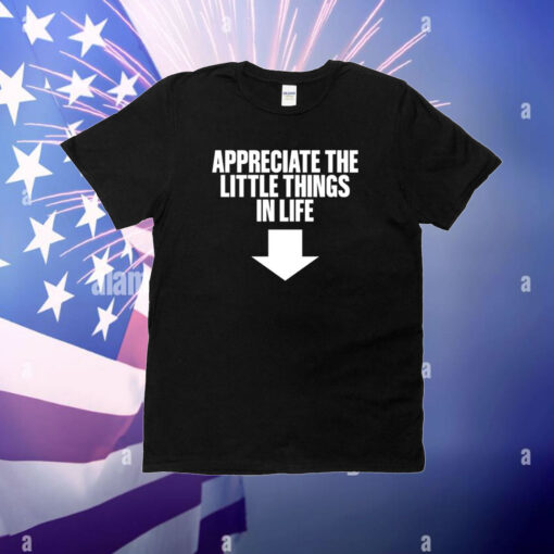 Appreciate The Little Things In Life T-Shirt