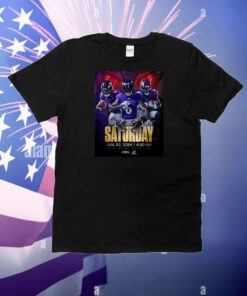 Baltimore Ravens Saturday Jan 20 2024 T-Shirt