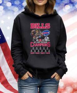 Bills 2023 AFC East Champions Let’s Go Bills Two-Sided TShirts