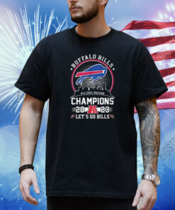 Bills 2023 AFC East Division Champions Two-Sided Shirt