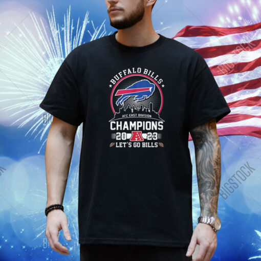 Bills 2023 AFC East Division Champions Two-Sided Shirt