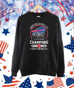 Bills 2023 AFC East Division Champions Two-Sided TShirt