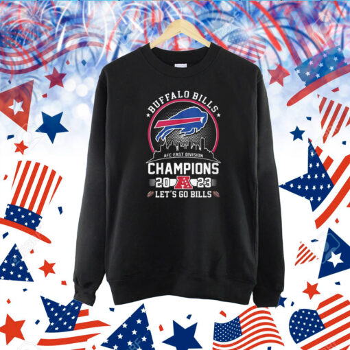 Bills 2023 AFC East Division Champions Two-Sided TShirt