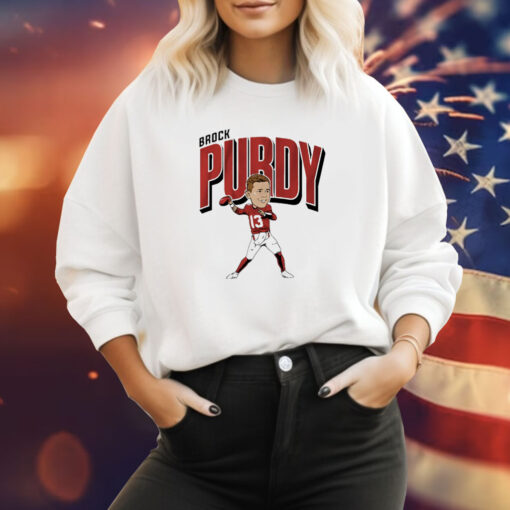 Brock Purdy Caricature San Francisco Sweatshirt