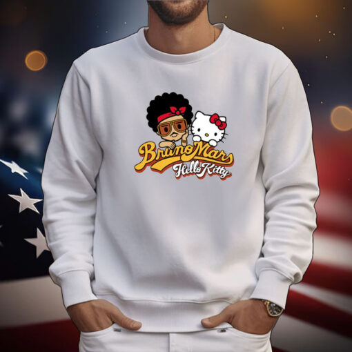 Bruno Mars X Hello Kitty Tee Shirts