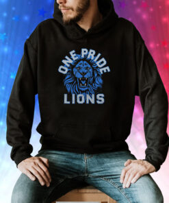 Detroit Lions One Pride Hoodie