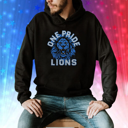 Detroit Lions One Pride Hoodie