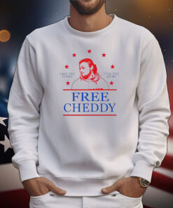 Free This Man Cheddy Save The Lungs Fuck The Gums Tee Shirt
