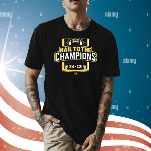 Hail To the Champions Michigan College T-Shirts