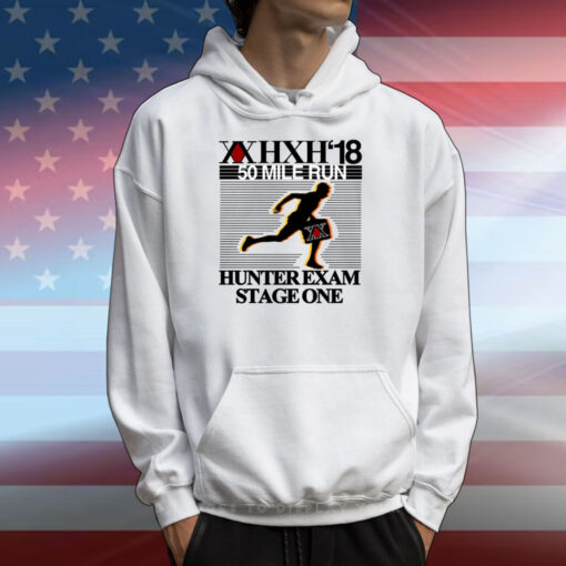 Hoshispieces Xxhxh'18 50 Mile Run Hunter Exam Stage One T-Shirts