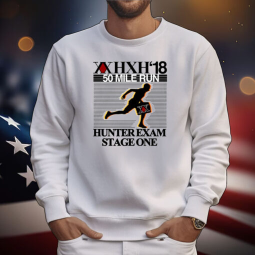 Hoshispieces Xxhxh'18 50 Mile Run Hunter Exam Stage One Tee Shirts