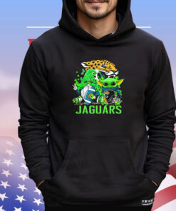 Jacksonville Jaguars Baby Yoda Happy St.Patrick’s Day Shamrock Shirt