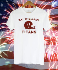 Jj Watt Wearing TC Williams Titans T-Shirt