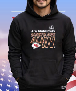 Kansas City Chiefs Afc Championship 2024 All In Shirt