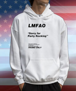 Lmfao Sorry For Party Rocking Promo Only T-Shirts