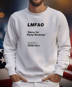 Lmfao Sorry For Party Rocking Promo Only Tee Shirts