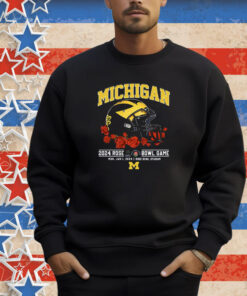 Michigan 2024 Rose Bowl Game Mon Jan 1 2024 Rose Bowl Stadium Sweatshirt