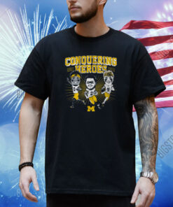 Michigan Football 2023 CARICATURES Conquering Heroes Shirt