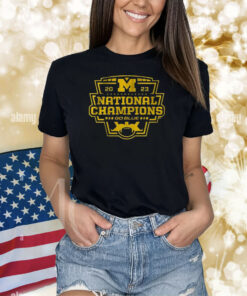 Michigan Football 2023 National Champions Logo Shirts