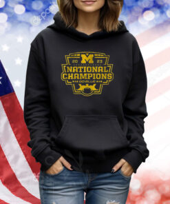 Michigan Football 2023 National Champions Logo TShirts