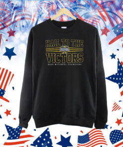 Michigan Football HAIL TO THE VICTORS NATIONAL CHAMPIONS 2023 TShirt