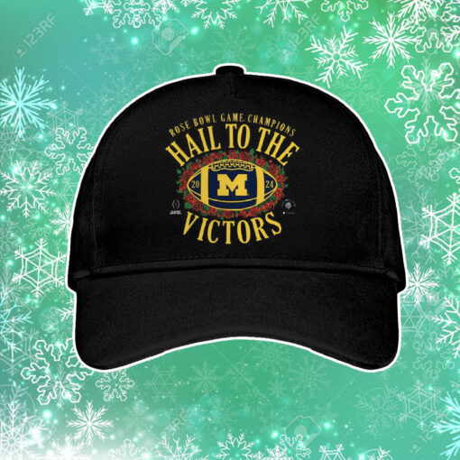 Michigan Rose Bowl Game Champions Hall To The Victors Cap