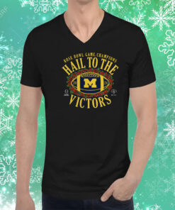 Michigan Wolverines College Football Playoff 2024 Rose Bowl Champions Hometown T-Shirt