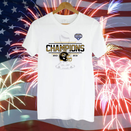 Missouri Tigers 2023 Cotton Bowl Champions Locker Room T-Shirt