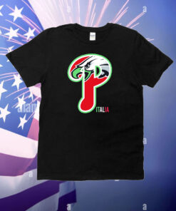 Nick Sirianni Italian Flag Philadelphia Eagles T-Shirt