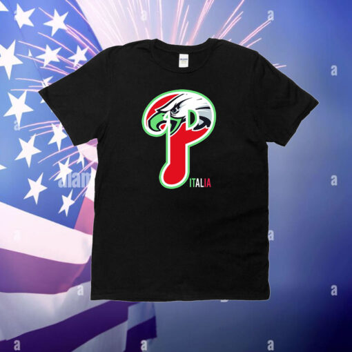 Nick Sirianni Italian Flag Philadelphia Eagles T-Shirt