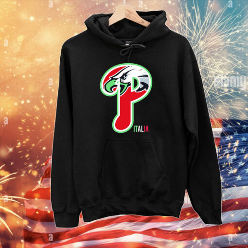 Nick Sirianni Italian Flag Philadelphia Eagles T-Shirts