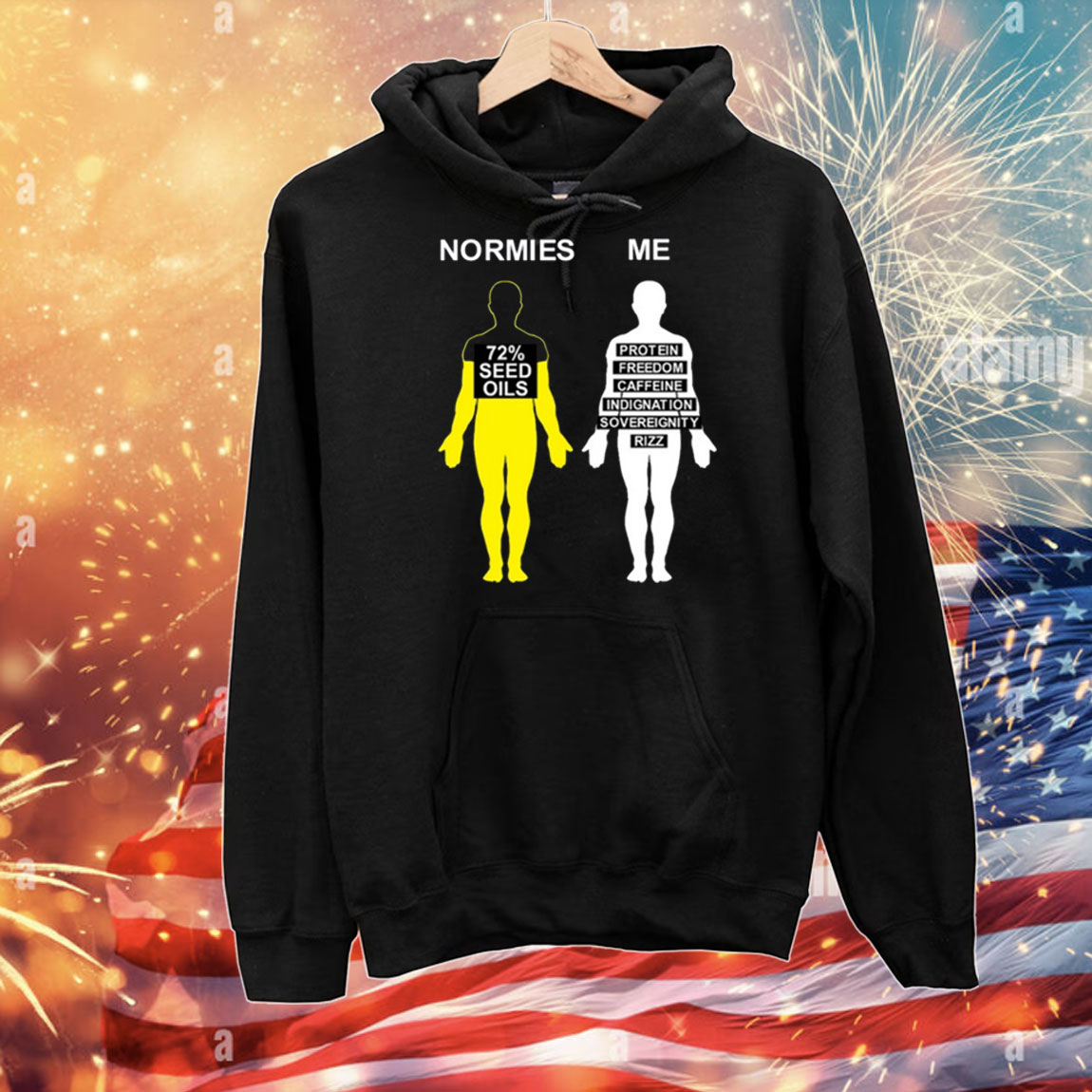 Normies Vs Me 72 Seed Oils T-Shirts