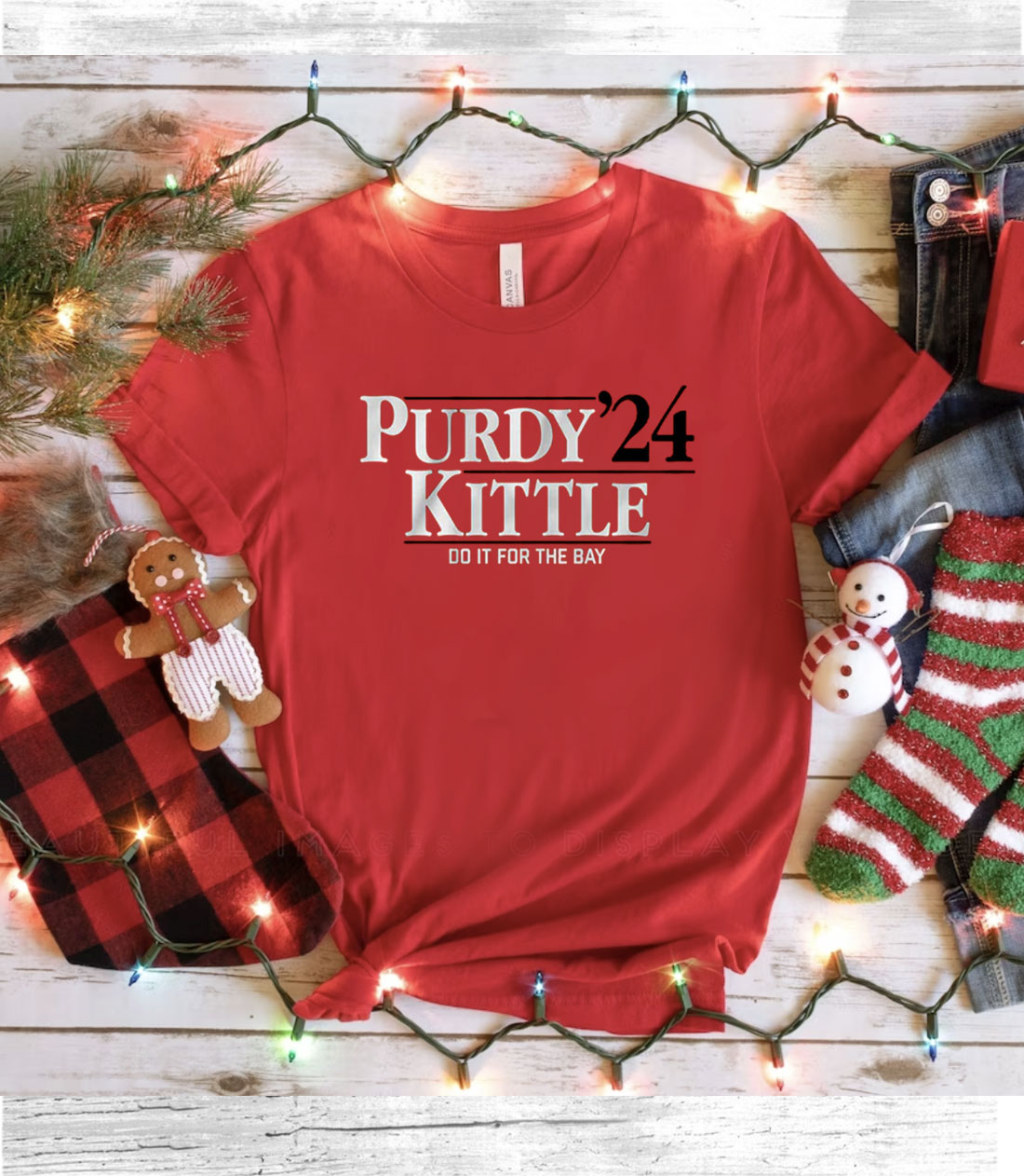 Purdy Kittle 24 San Francisco T-Shirt