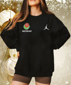 Rose Bowl Michigan Air Jordan Logo Sweatshirt