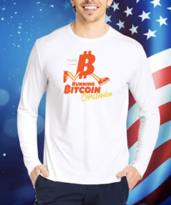 Running Bitcoin Challenge TShirts