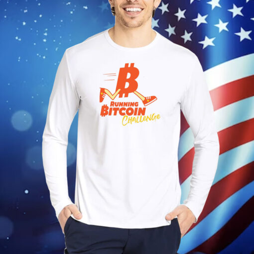 Running Bitcoin Challenge TShirts