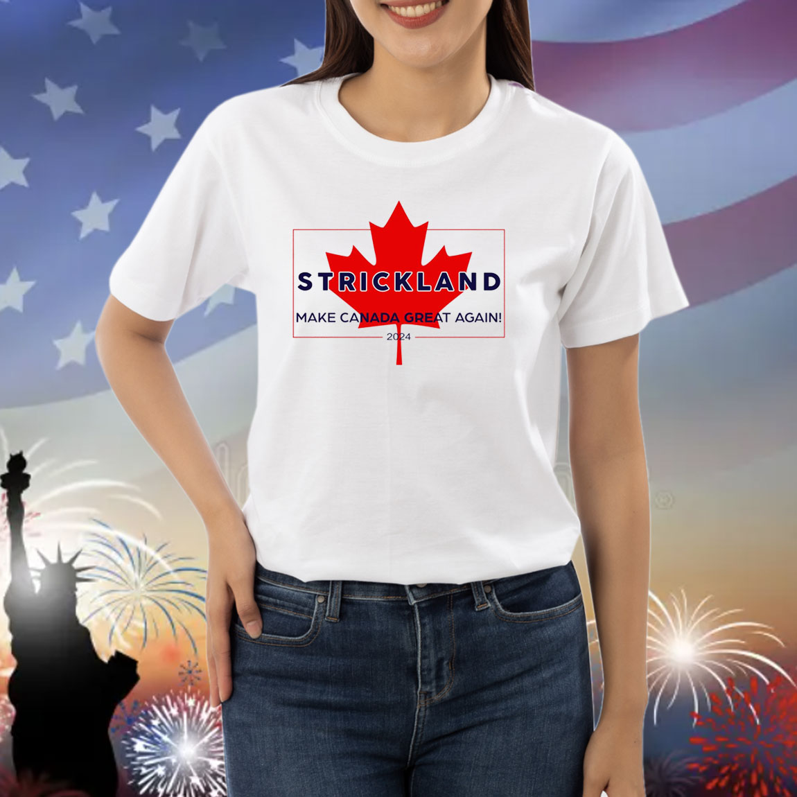 Strickland Make Canada Great Again 2024 Shirts