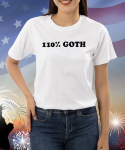 Taliesin Jaffe Wearing 110% Goth Shirts