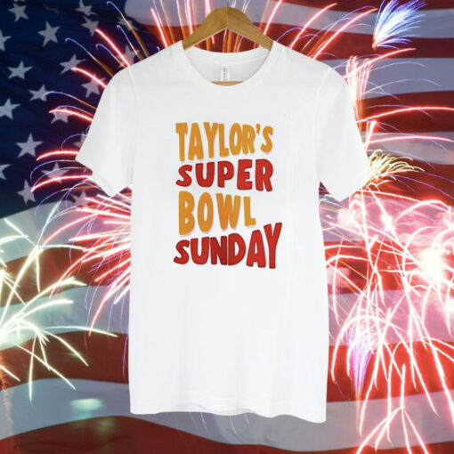 Taylor Super Bowl Sunday T-Shirt