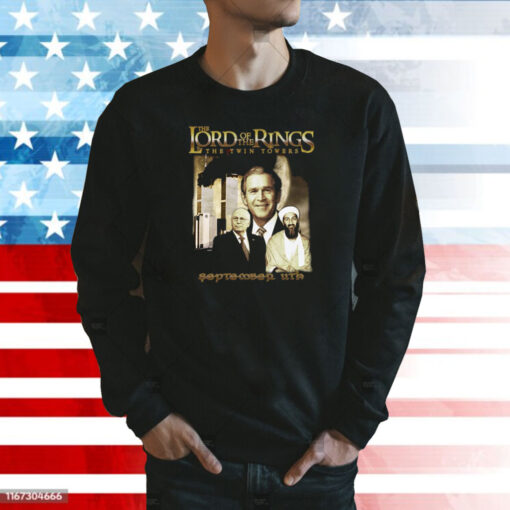 The Lord Of The Rings The Twin Towers September 11th Sweatshirt