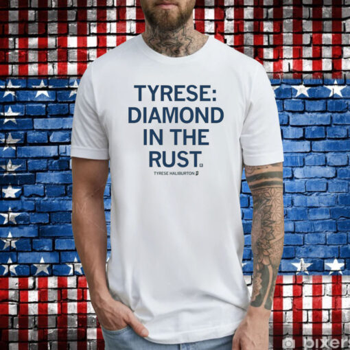 Tyrese Haliburton Diamond in the Rust T-Shirts