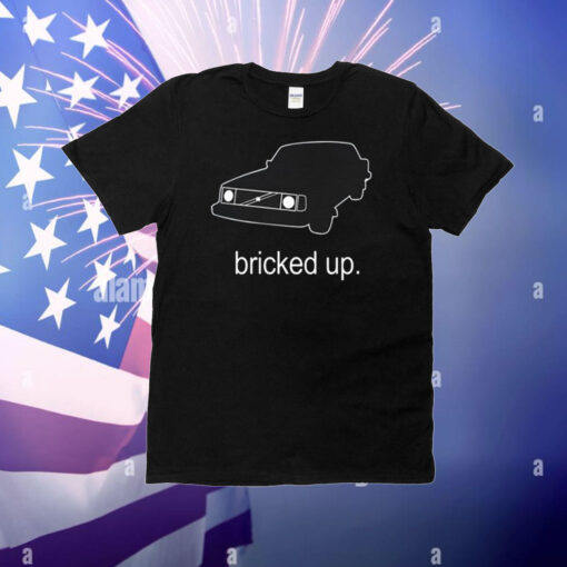 Volvo 240 Bricked Up Car T-Shirt