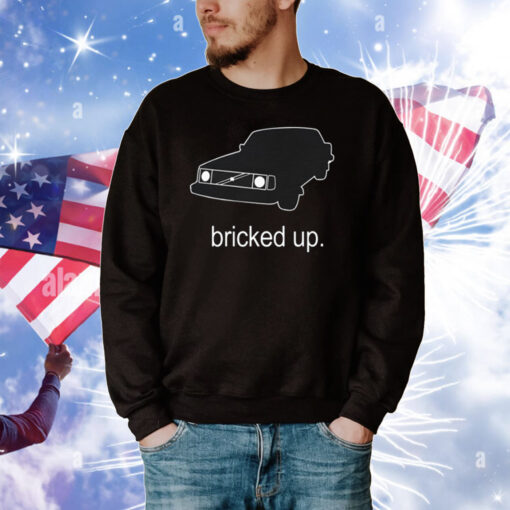 Volvo 240 Bricked Up Car Tee Shirts