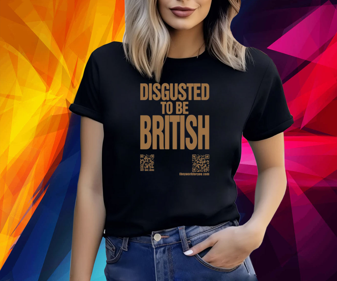 Katharine Hamnett To Be British T-Shirt