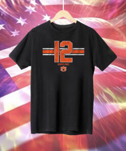 Auburn Basketball Denver Jones 12 T-Shirt