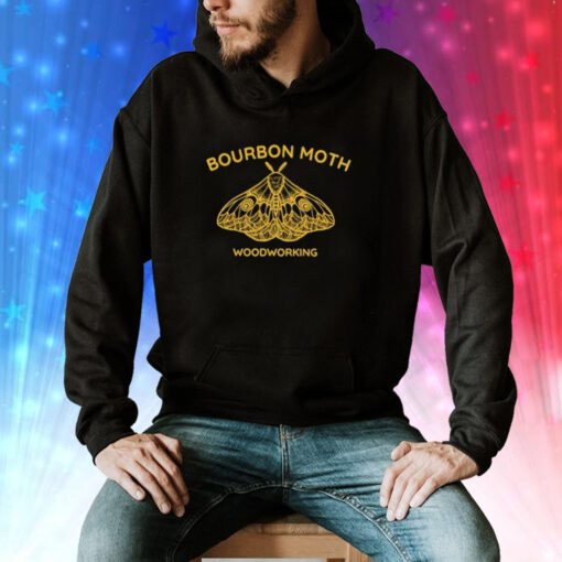 Bourbon Moth Antenna Moth Hoodie