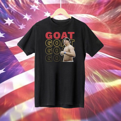 Chiefs Patrick Mahomes Goat T-Shirts