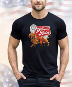 Dachshund wiener rides T-shirt