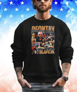Deontay Wilder boxing graphic poster T-shirt