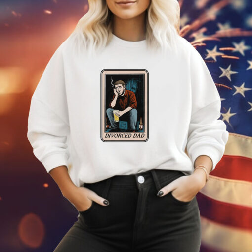 Divorced Dad Tarot Card Sweatshirt